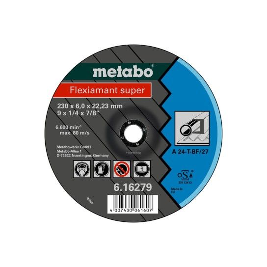 METABO 16275 Disco R.Ferro 115X6,0 A24T