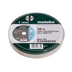 METABO 16358 Conj.10Disco Corte Cx.Metal METABO 16358 Conj.10Disco Corte Cx.Metal