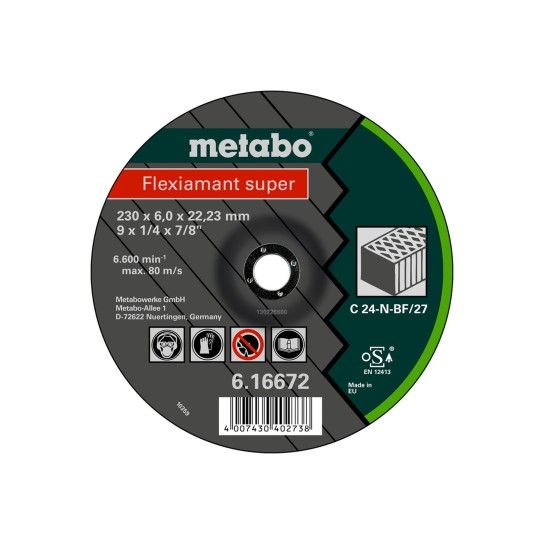 METABO 16729 Disco R.Pedra 115X6,0 C24N