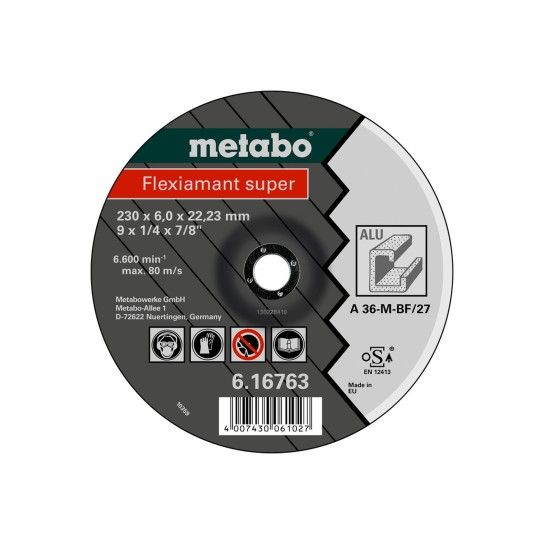 METABO 16748 Disco C.Alum.115X6 22,23 36M