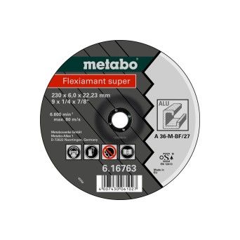 METABO 16763 Disco R.Alum. 230X6,0X22,2