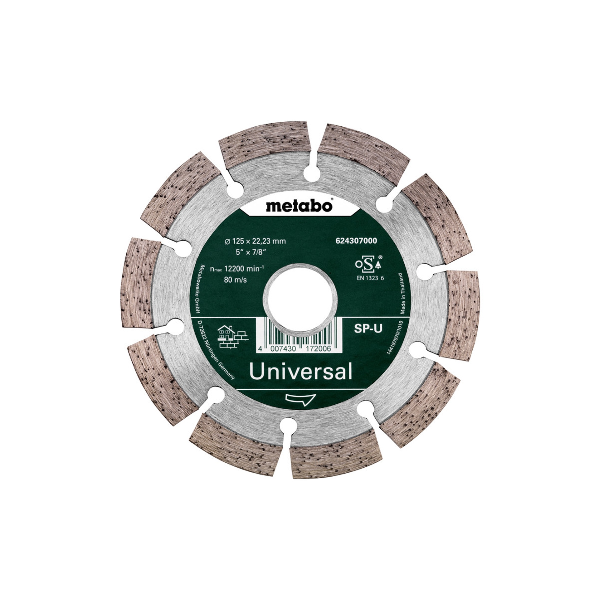 METABO 24307 Disco Corte Diamantado 125M