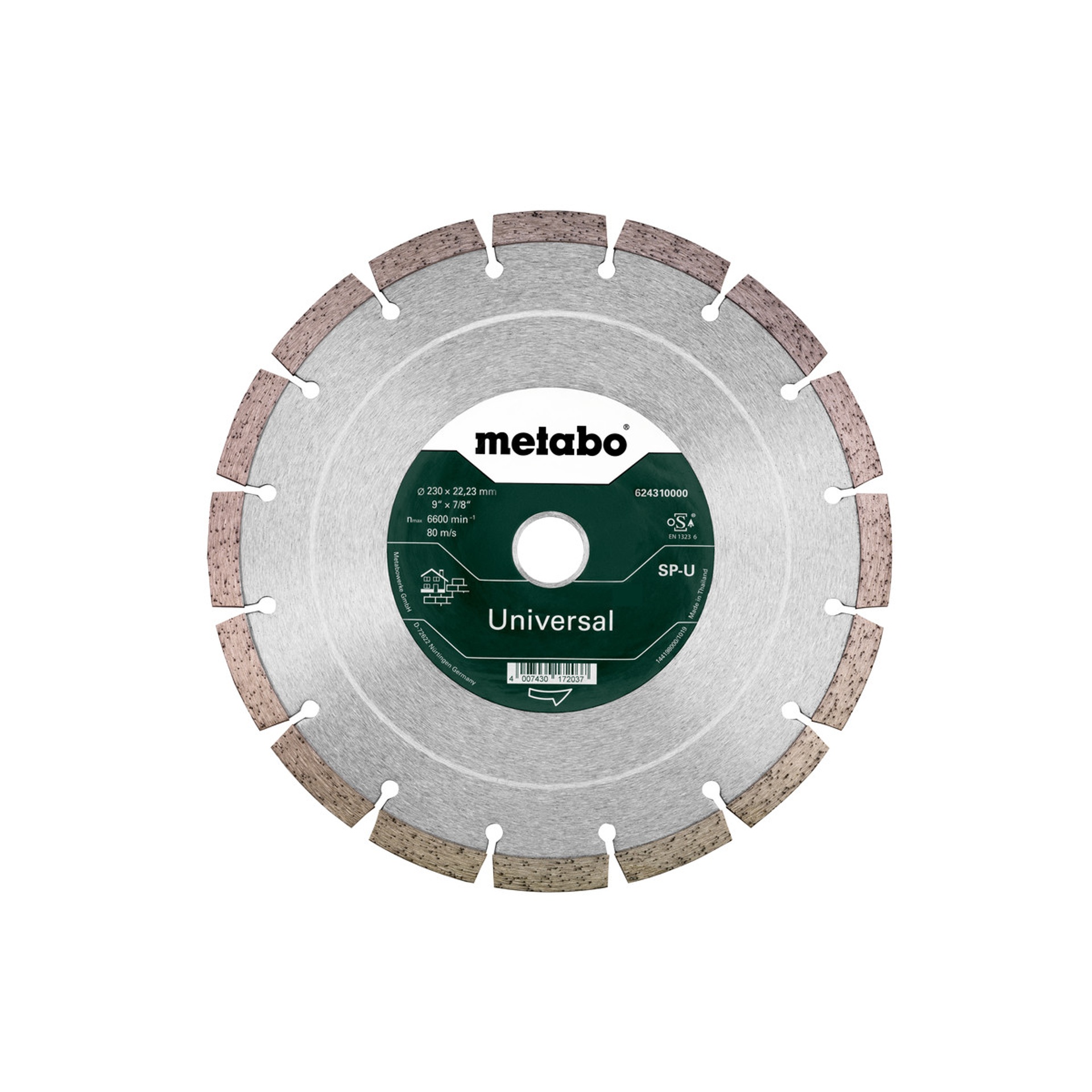 METABO 24310 Disco Corte Diamantado 230M METABO 24310 Disco Corte Diamantado 230M