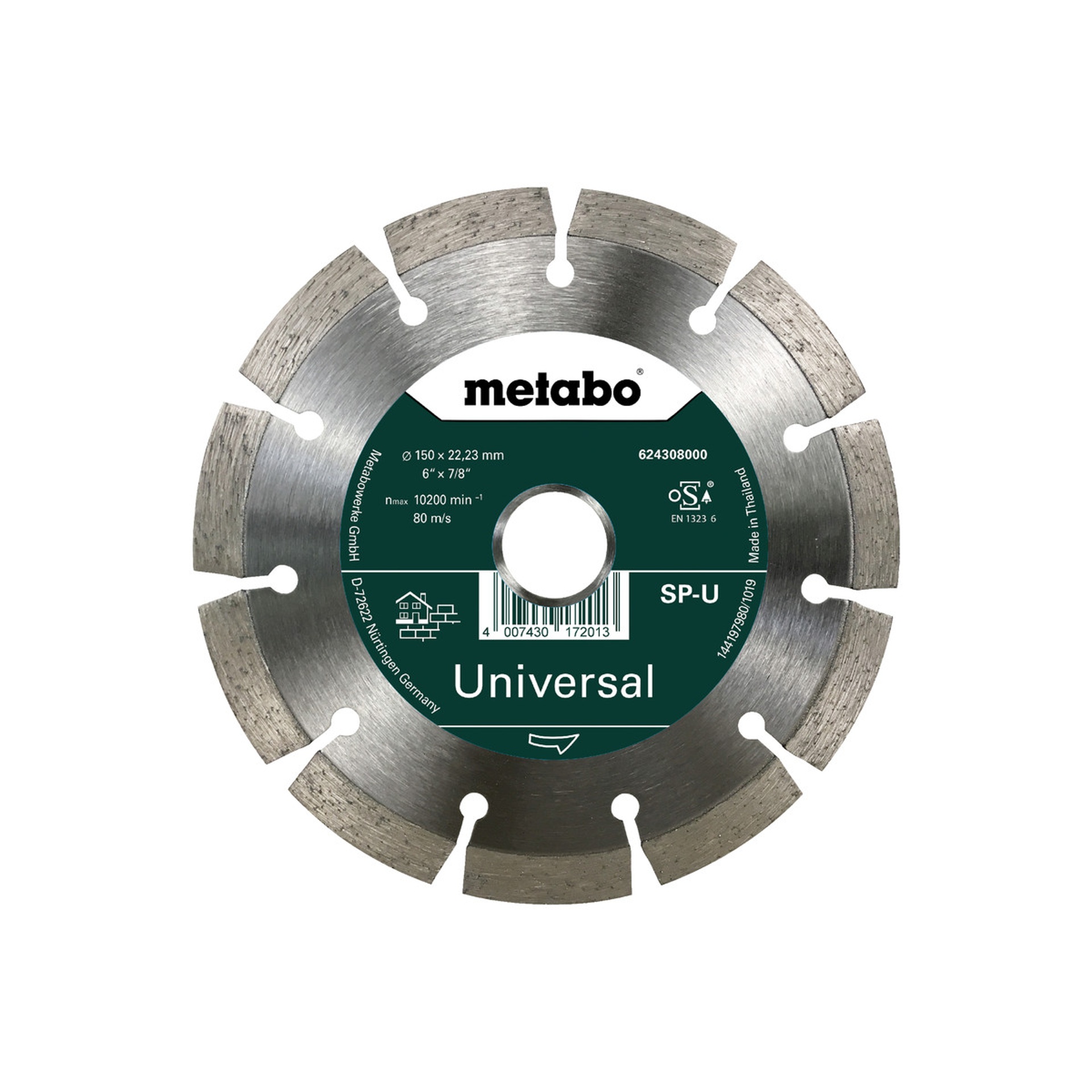 METABO 24308 Disco Corte Diamantado 150M