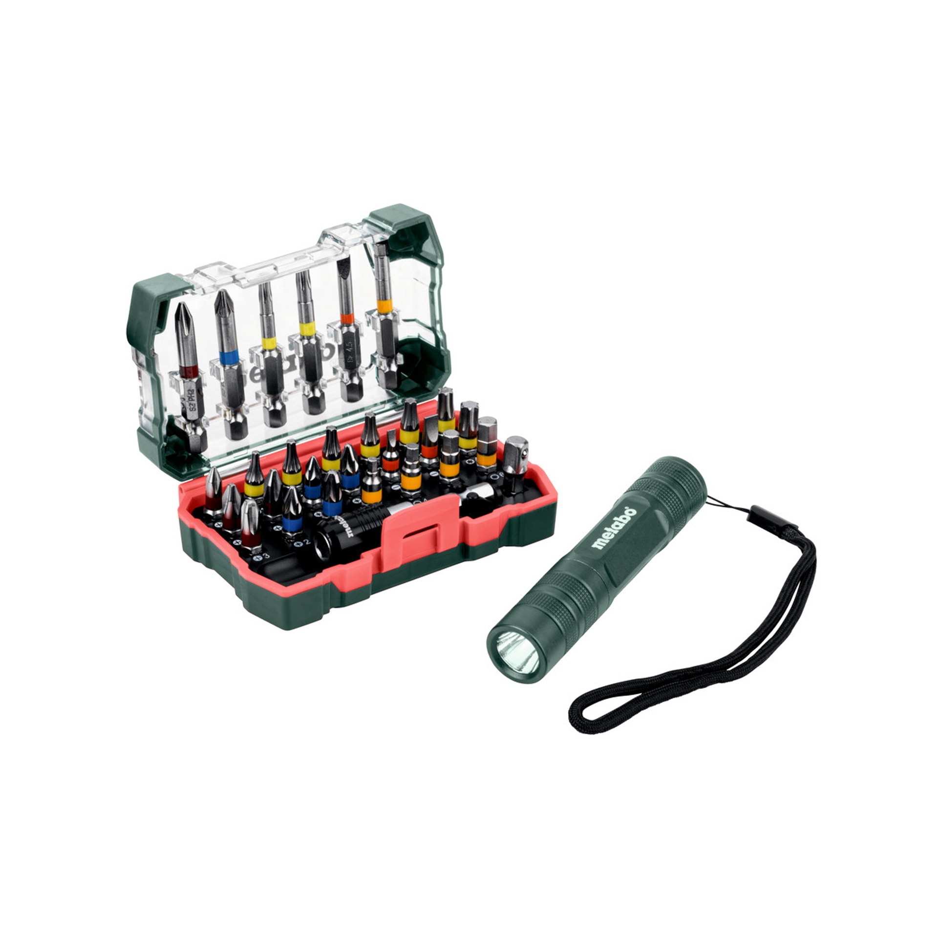 METABO 26721 Cj.29 Pcs. + Mini Lanterna METABO 26721 Cj.29 Pcs. + Mini Lanterna