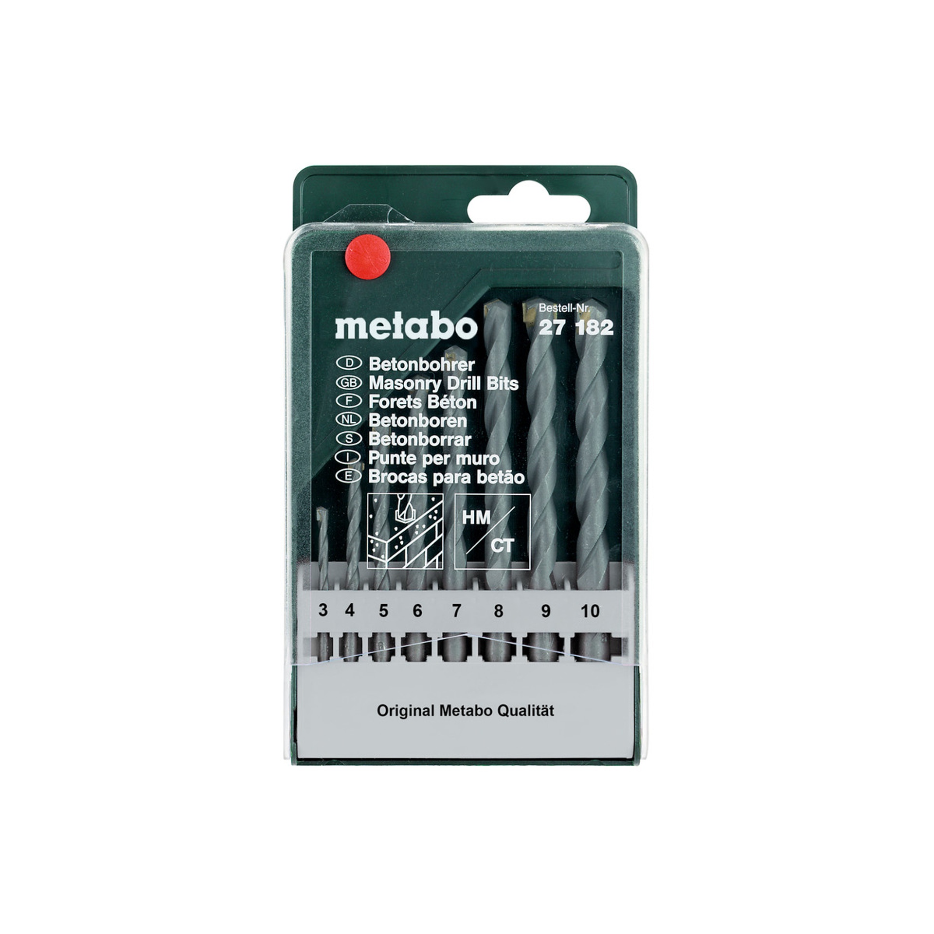 METABO 27182  Jg.8 Broc.Betaoestojo Plast