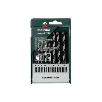 METABO 27193  Jg.8 Brocas (Estoj.Plastico)