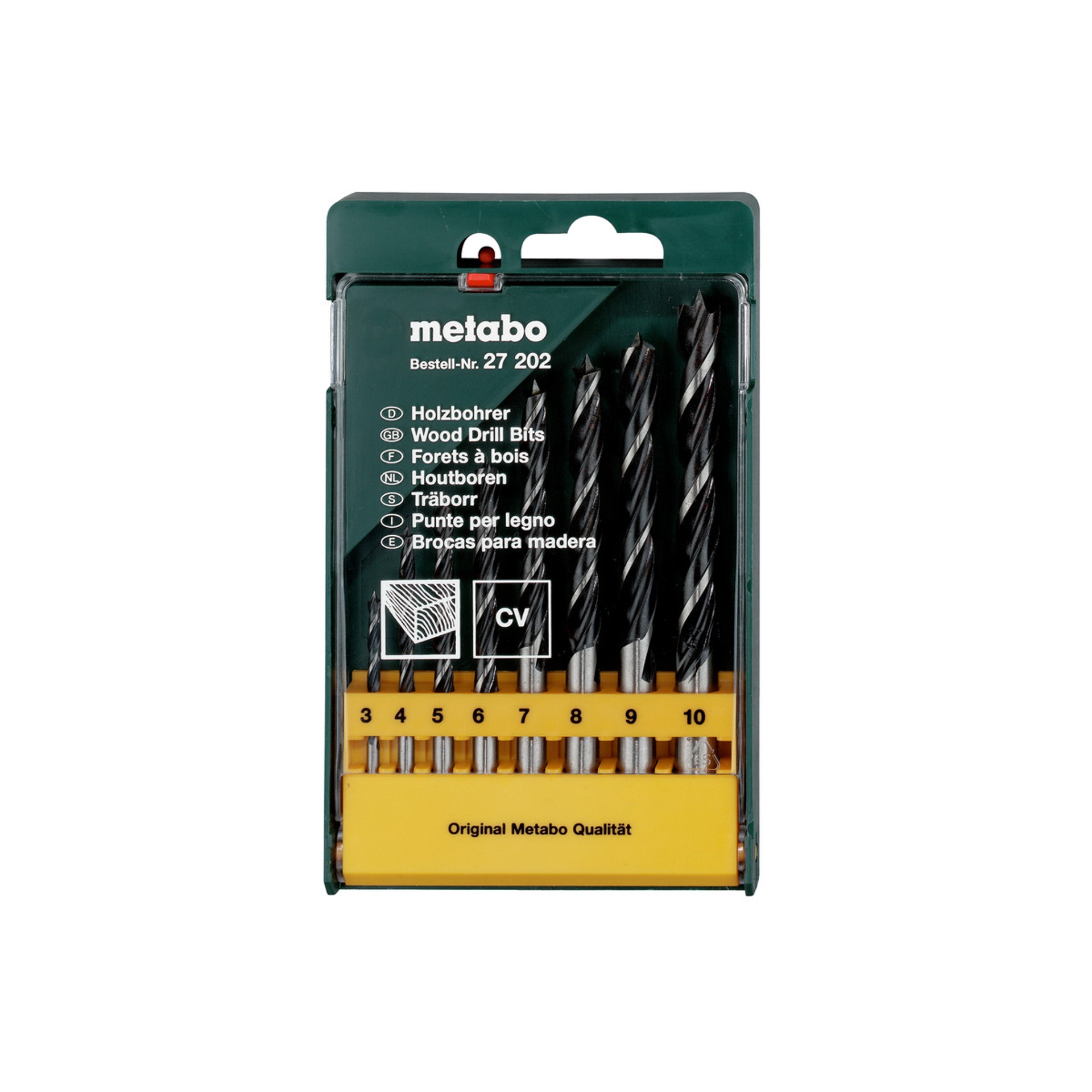 METABO 27202 Jg.8 Broc.Mad.Estojo Plast METABO 27202 Jg.8 Broc.Mad.Estojo Plast