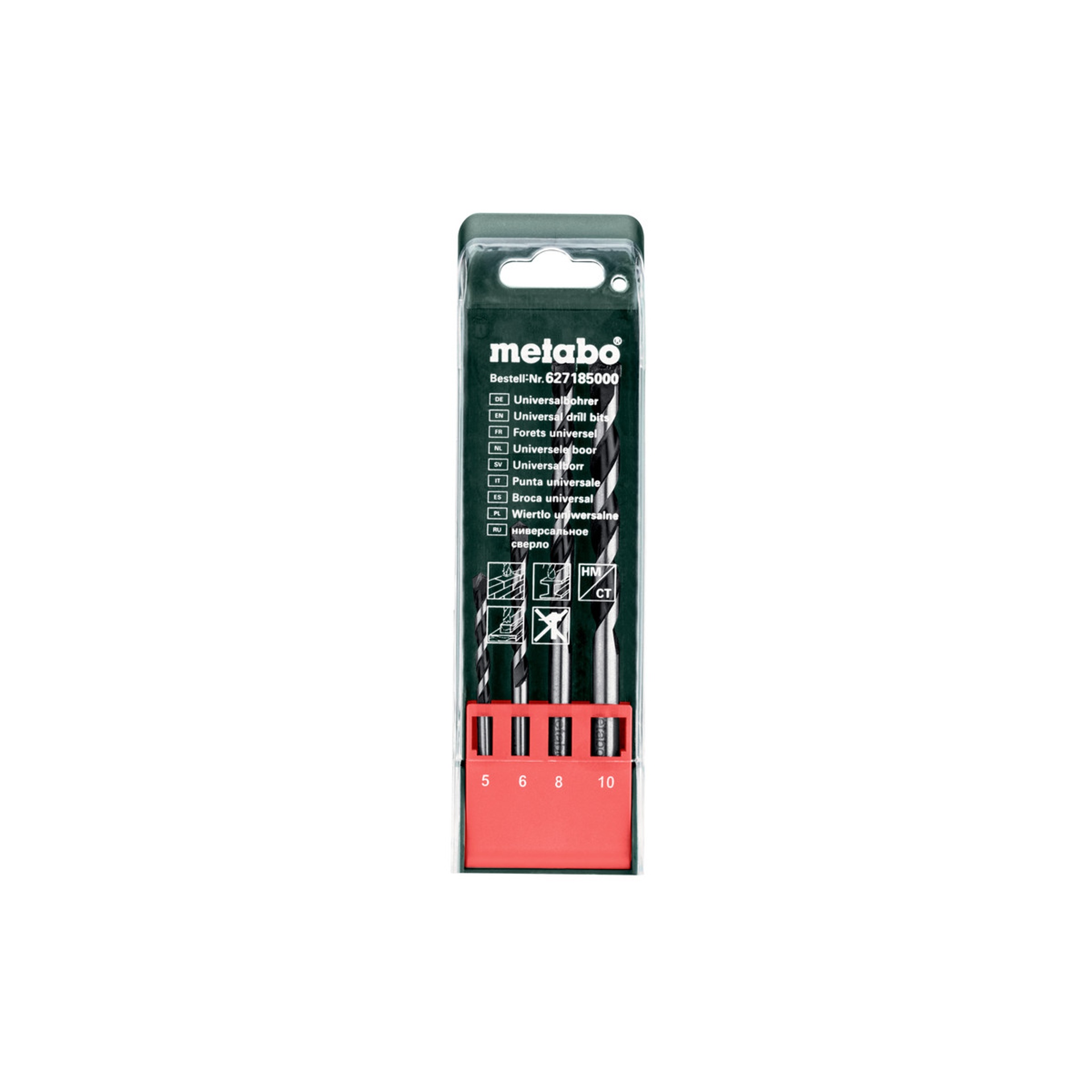 METABO 27185 Estojo De Brocas Universal METABO 27185 Estojo De Brocas Universal
