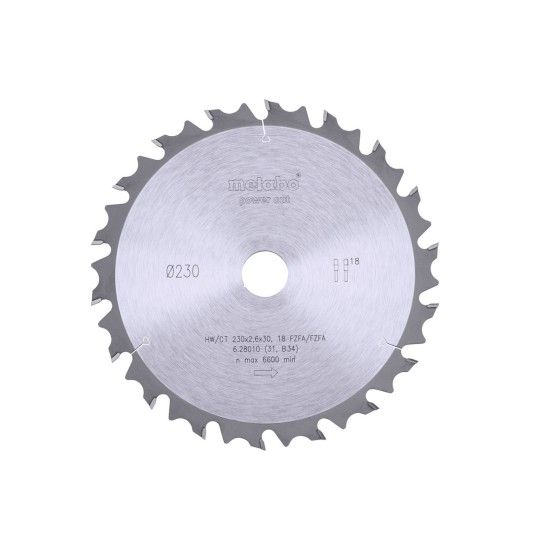 METABO 28010 Serra Circular 230X30 18Z