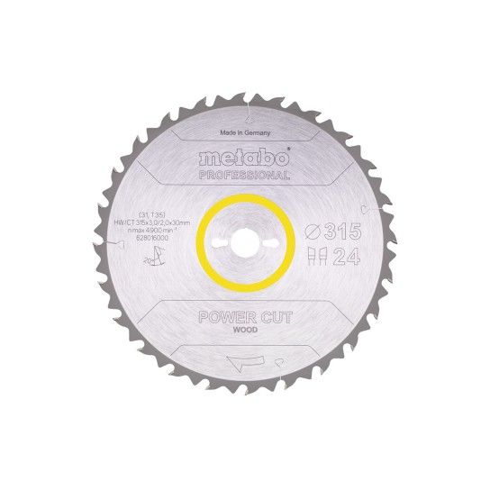 METABO 28016 Serra Circular 315X30 24Wz
