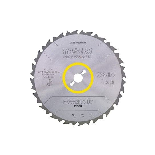 METABO 28015 Serra Circular 315X30 20Wz