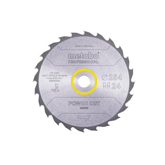 METABO 28025 Serra Circular  254X30,24Wz