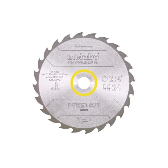 METABO 28012 Serra Circular 250X30, 24Wz