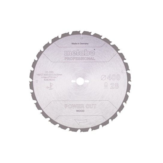 METABO 28018 Serra Circular 400X30 28Wz