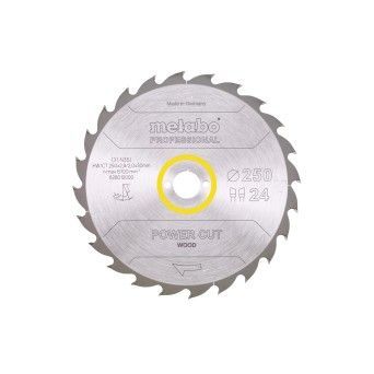 METABO 28012 Serra Circular 250X30, 24Wz