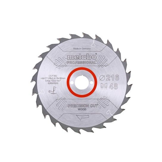 METABO 28041 Serra Circular 216X2,4X30X48D