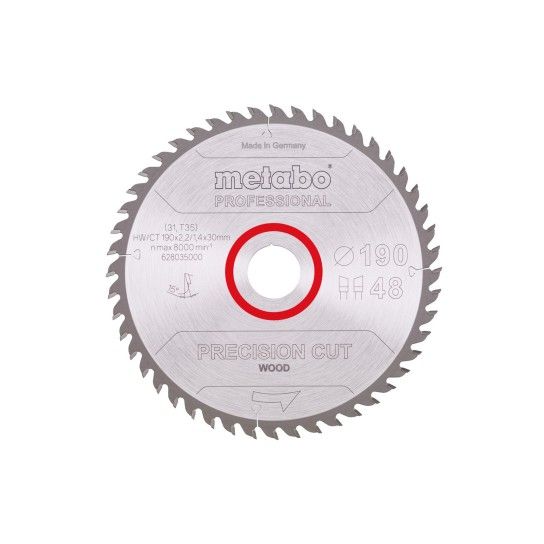 METABO 28035 Serra Circular 190X30