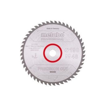 METABO 28034 Serra Circular 190X20 48Z