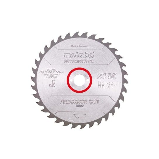 METABO 28045 Ser.Circular 250X2,8F30 34D