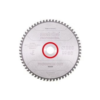 METABO 28048 Serra Circular 250X30, 60Wz