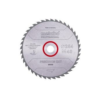 METABO 28059 Serra Circular 254X30, 40Wz