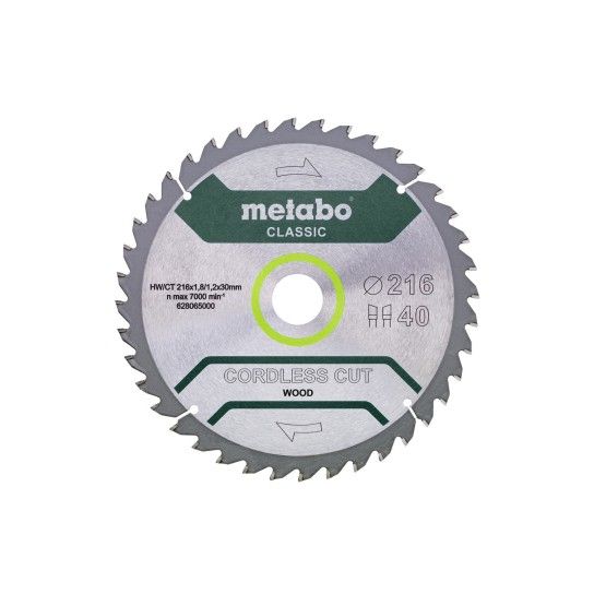 METABO 28065 Serra Circular 216X30,40Wz