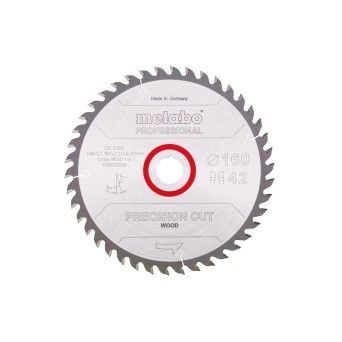 METABO 28072 Serra Circular 160X20 42Wz