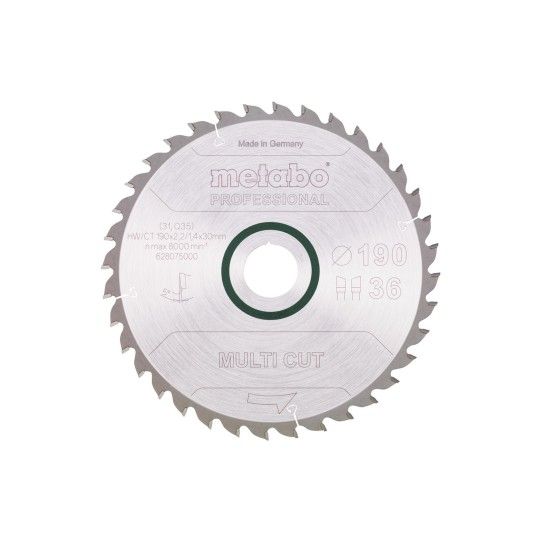 METABO 28075 Disco De 190Mm METABO 28075 Disco De 190Mm