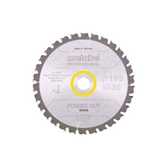 METABO 28071 Ser.Circular 160X20 30D