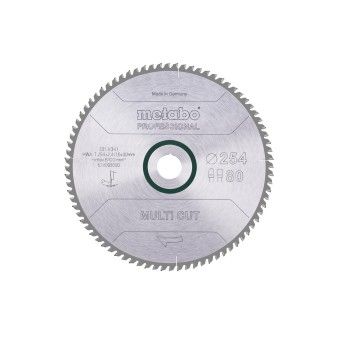 METABO 28093 Serra Circular 254X30, 80 Fz