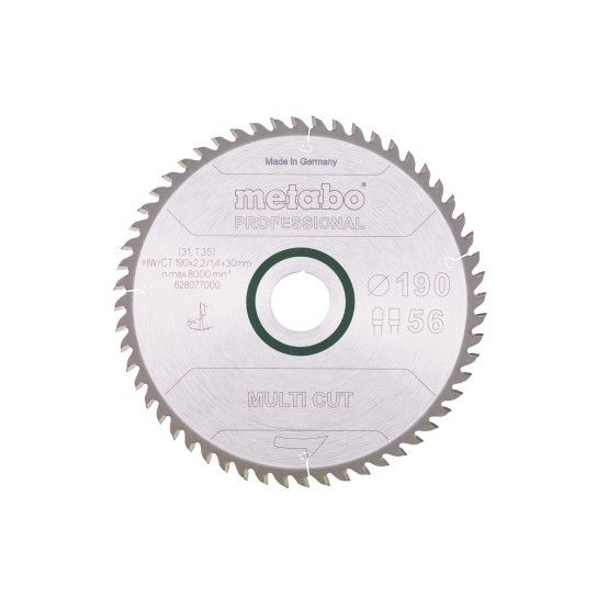 METABO 28077 Serra Circular 190X30 56Wz METABO 28077 Serra Circular 190X30 56Wz
