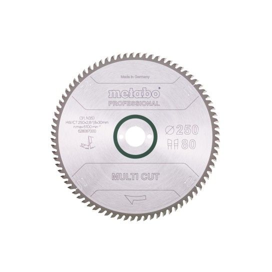 METABO 28087 Disco 250X2,8X80 F30Mm METABO 28087 Disco 250X2,8X80 F30Mm