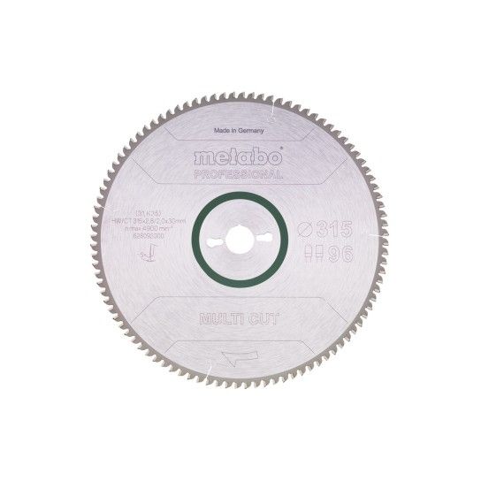 METABO 28092 Serra Circular 315X30,96Fz/T METABO 28092 Serra Circular 315X30,96Fz/T