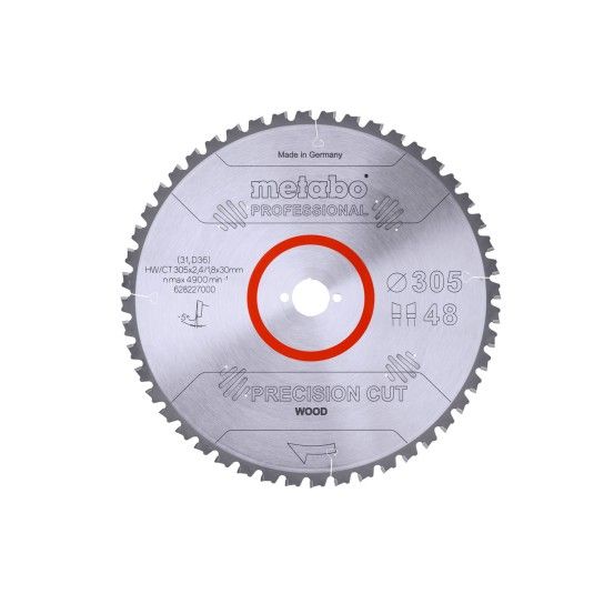 METABO 28227 Serra Circular 305X2,4X30 METABO 28227 Serra Circular 305X2,4X30