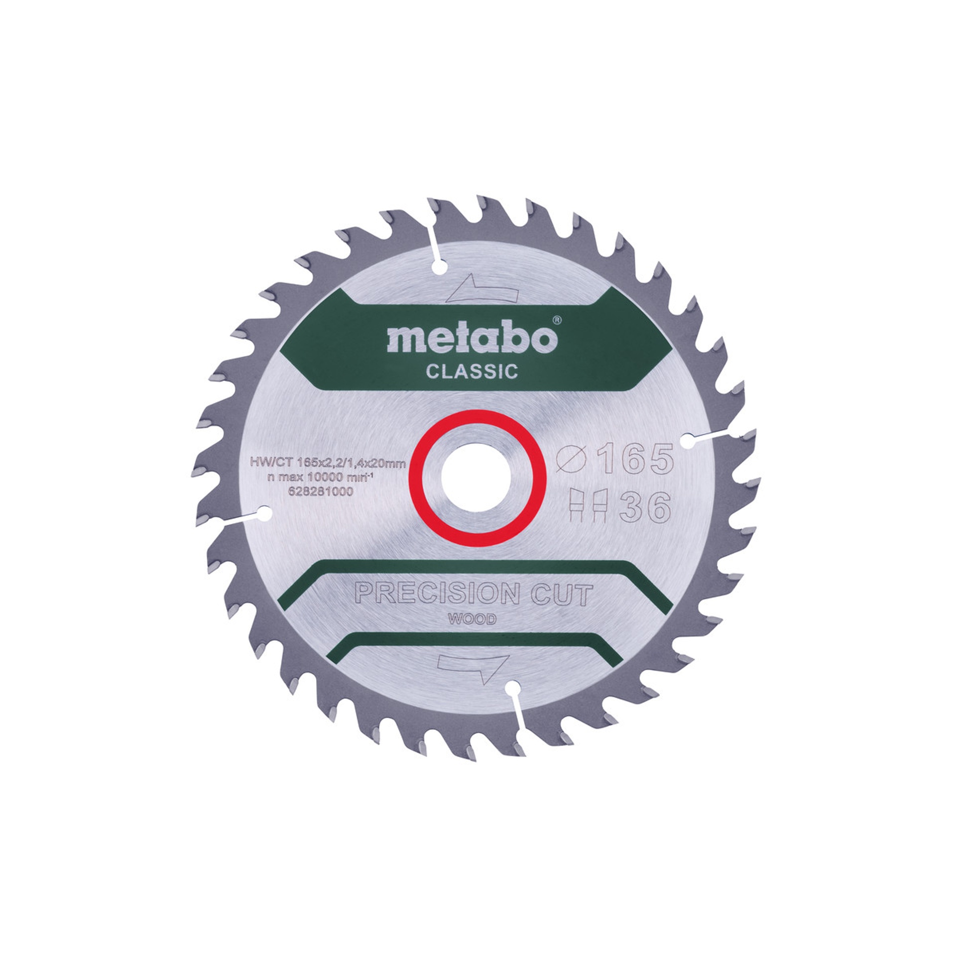 METABO 28281 MADEIRA Serra Classic 165X2,2X20 Z36 Wz METABO 28281 MADEIRA Serra Classic 165X2,2X20 Z36 Wz