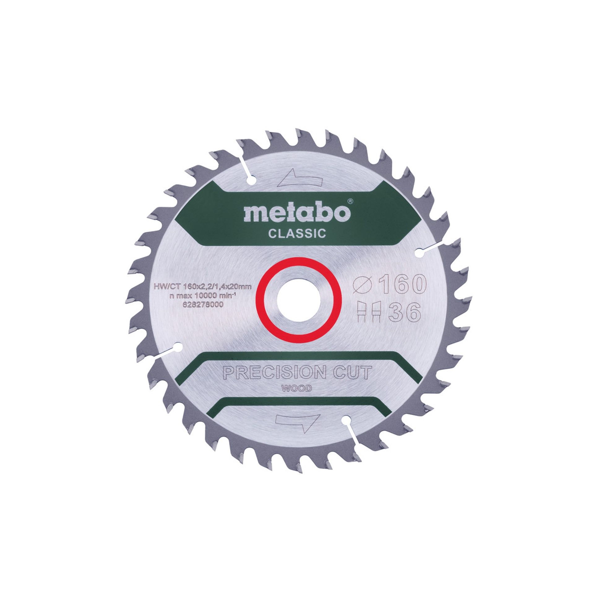 METABO 28278 MADEIRA Serra Classic 160X2,2X20 Z36 Wz METABO 28278 MADEIRA Serra Classic 160X2,2X20 Z36 Wz