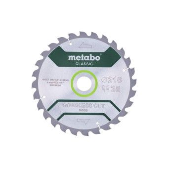 METABO 28284 S/FIO MADEIRA Serra Classic  216X30 28Wz