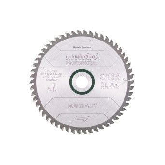 METABO 28293 MADEIRA Serra Multi Prof 165X20 Z54 Wz