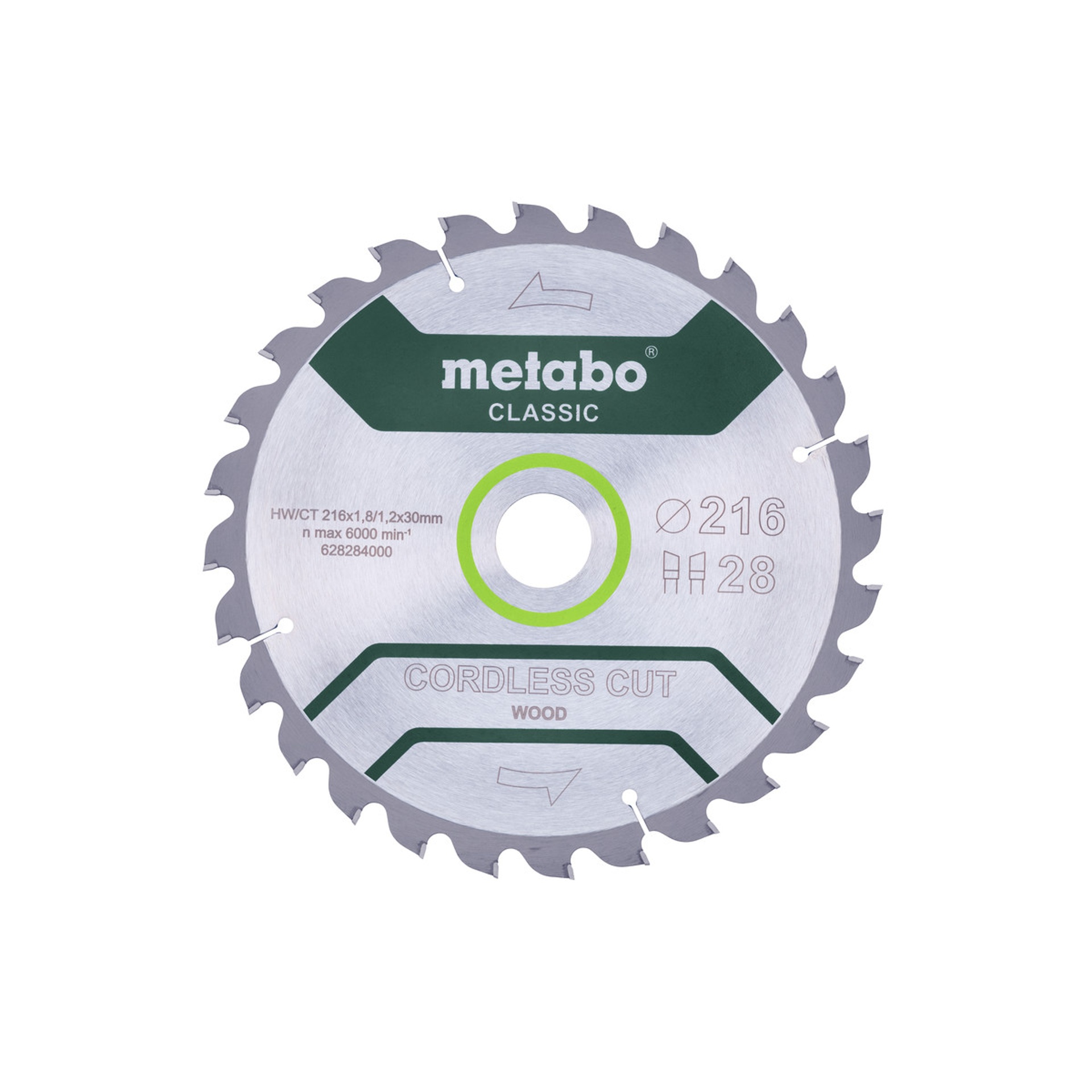 METABO 28284 S/FIO MADEIRA Serra Classic 216X30 28Wz METABO 28284 S/FIO MADEIRA Serra Classic 216X30 28Wz