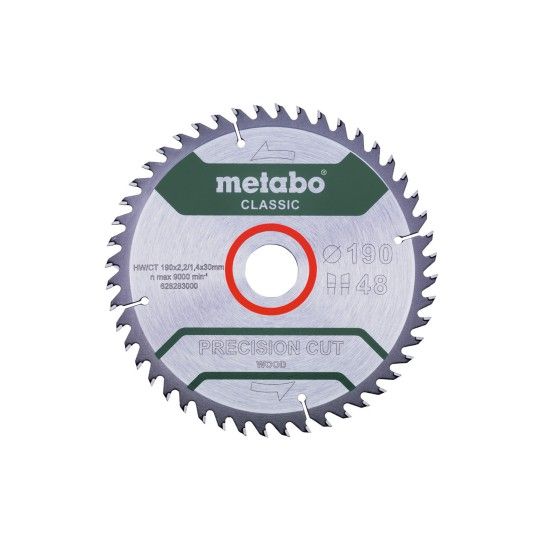 METABO 28283 MADEIRA Serra Classic 190X2,2X20 Z48 Wz