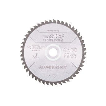METABO 28288 ALUMINIO Serra Prof 160X1,6X20 Z48 Fz/Tz