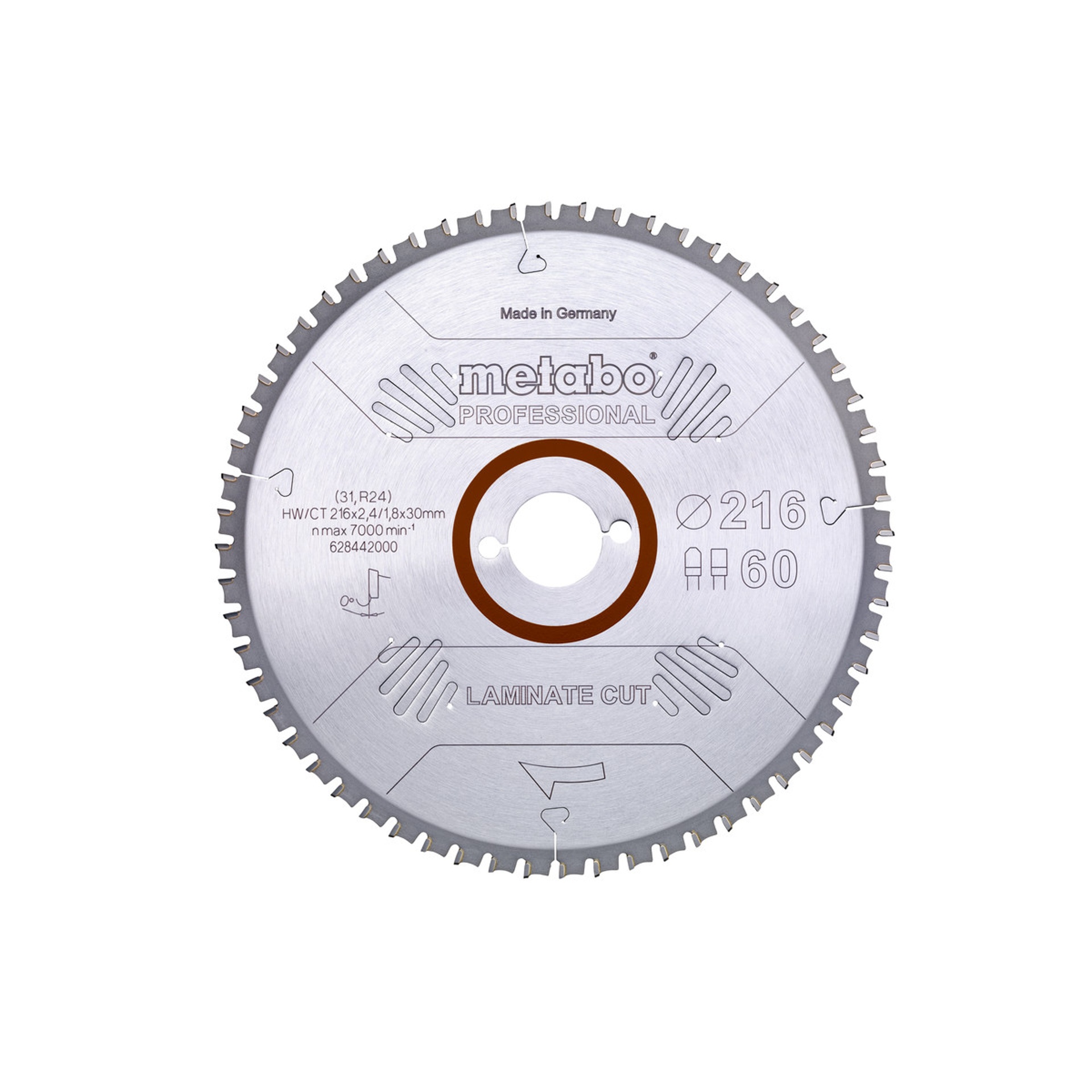 METABO 28442 LAMINADO Serra Prof 216X2,4X30 Z60 Fz/Tz METABO 28442 LAMINADO Serra Prof 216X2,4X30 Z60 Fz/Tz
