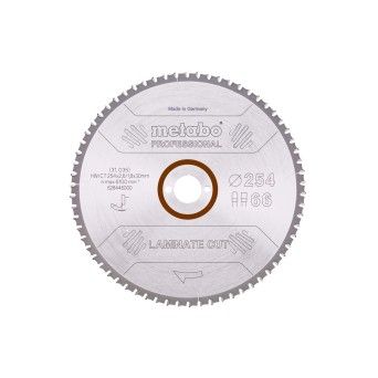 METABO 28446 LAMINADO Serra Prof 254X2,6X30 Z66 Fz/Tz