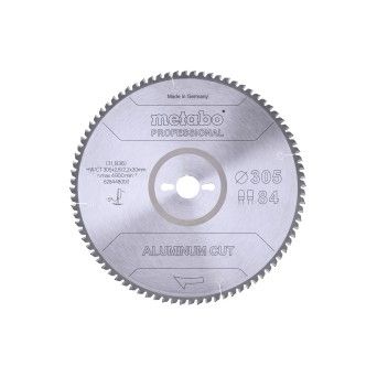 METABO 28448 ALUMINIO Serra Prof 305X2,6X30 Z84 Fz/Tz