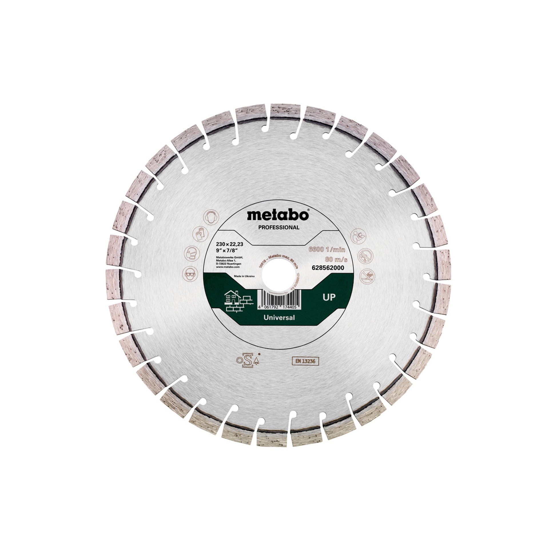 METABO 28562 Disco Diam. 230X22,23 Spt METABO 28562 Disco Diam. 230X22,23 Spt