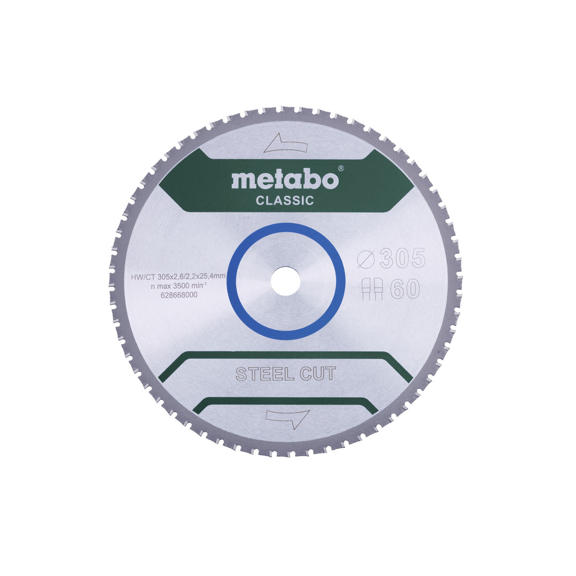METABO 28668 Serras Circular 305X25.4 60 METABO 28668 Serras Circular 305X25.4 60