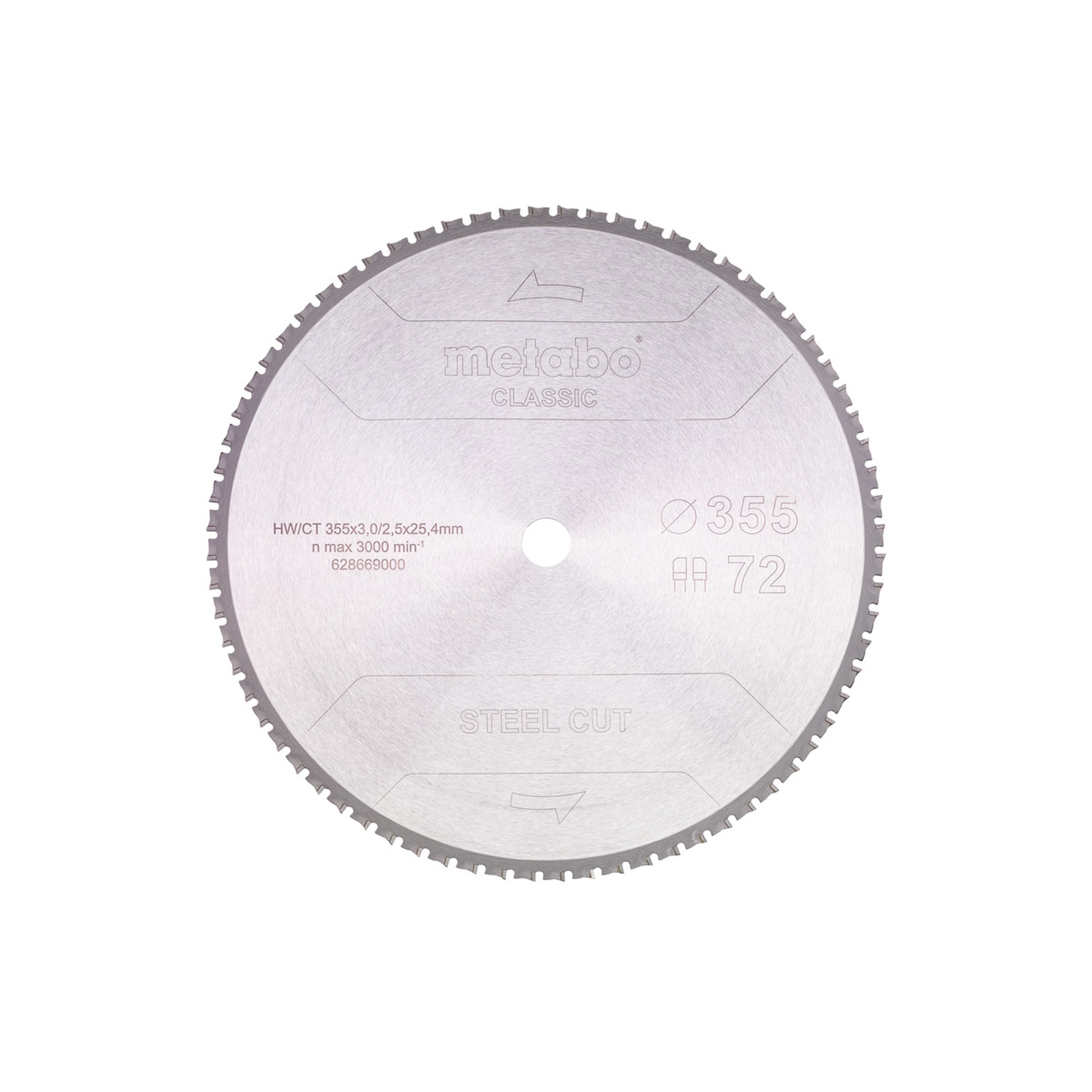METABO 28669 Serras Circular 355X25.4 72 METABO 28669 Serras Circular 355X25.4 72