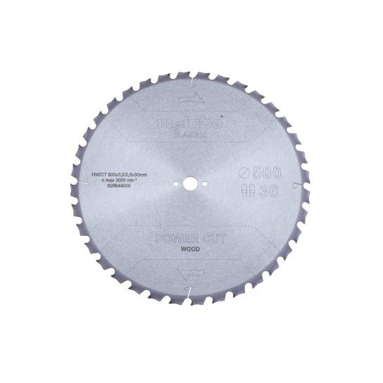 METABO 28649 MADEIRA Serra Prof 500X30 Z36 Tz/Tz