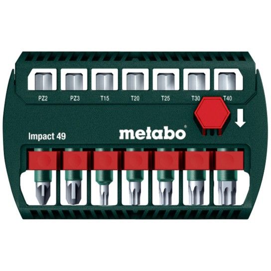 METABO 28850 Sortido De 7 Pcs.